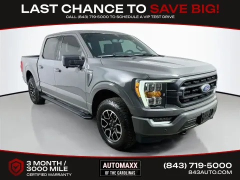 Gray 2021 Ford F-150 XLT for sale in Summerville, SC