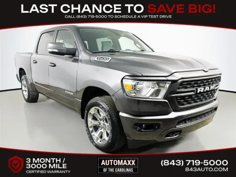 Gray 2022 Ram 1500 Big Horn/Lone Star for sale in Summerville, SC