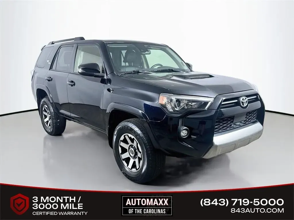 Black 2021 Toyota 4Runner TRD Off-Road Premium for sale in Summerville, SC