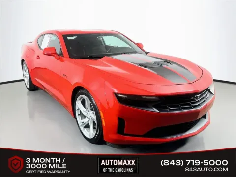 Red 2021 Chevrolet Camaro LT1 for sale in Summerville, SC