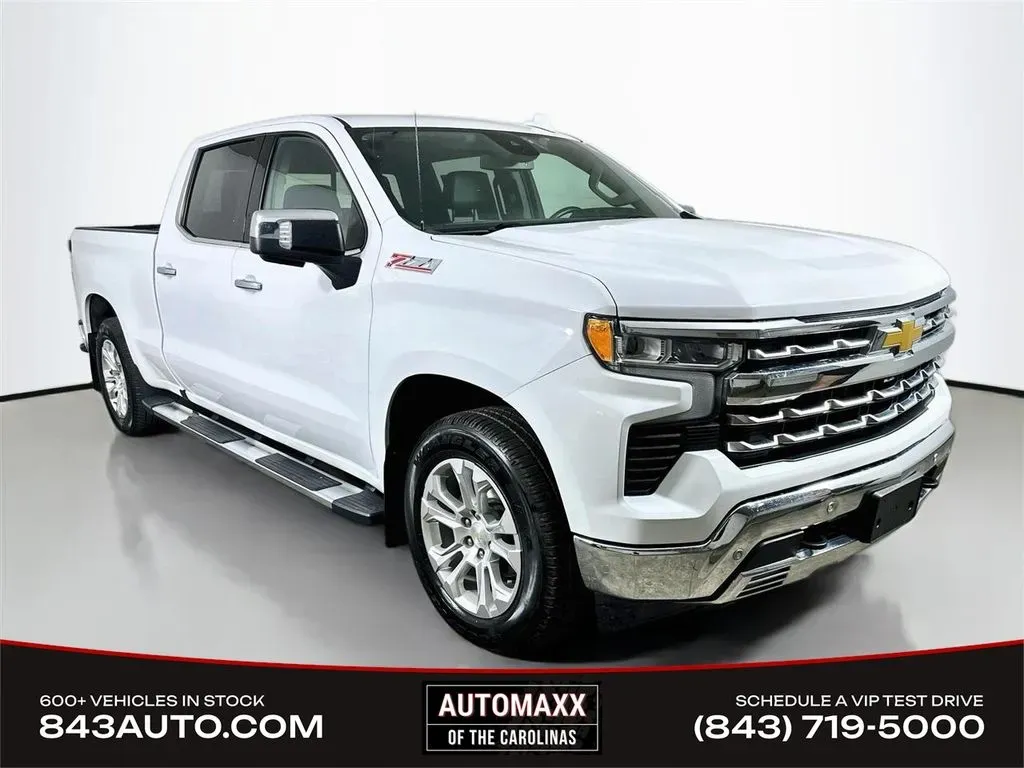 White 2023 Chevrolet Silverado 1500 LTZ for sale in Summerville, SC
