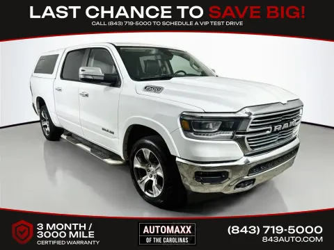 White 2020 Ram 1500 Laramie for sale in Summerville, SC