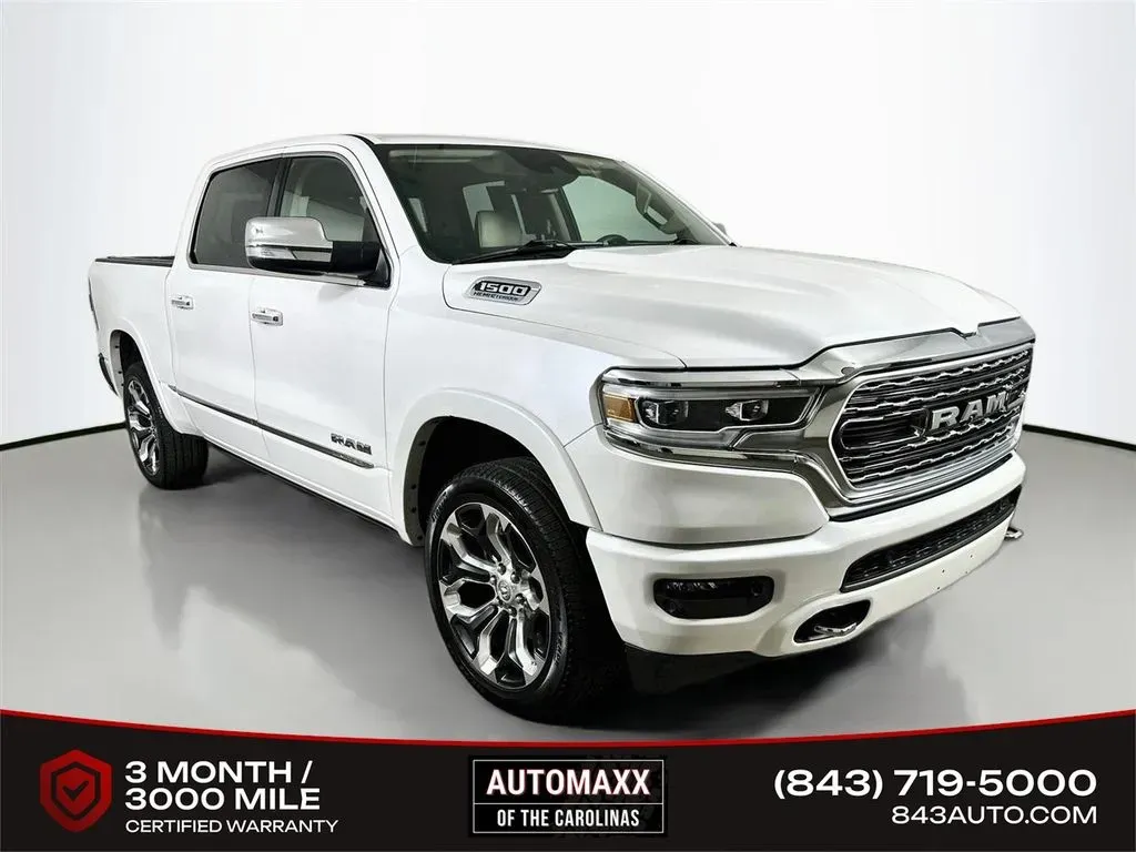 White 2021 Ram 1500 Limited for sale in Summerville, SC