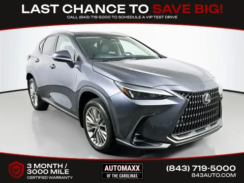 Gray 2022 Lexus NX 350 Luxury for sale in Summerville, SC