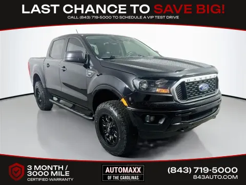 Black 2019 Ford Ranger XLT for sale in Summerville, SC