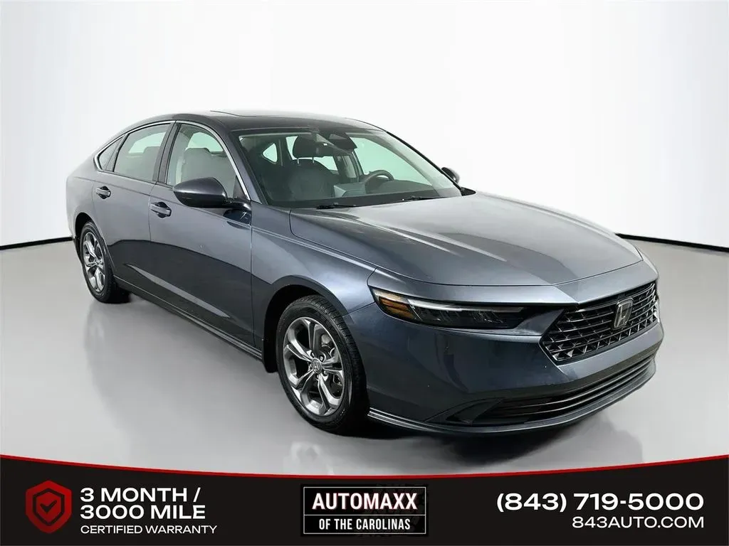Blue 2024 Honda Accord EX for sale in Summerville, SC
