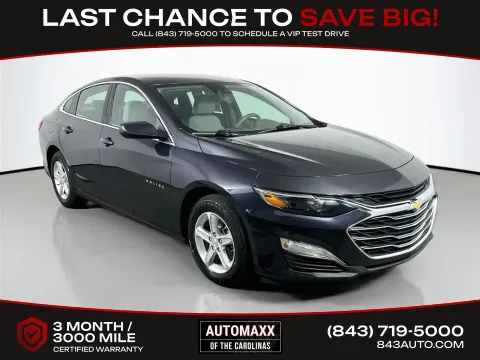 Gray 2023 Chevrolet Malibu LS for sale in Summerville, SC