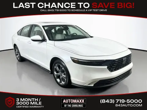 White 2024 Honda Accord EX for sale in Summerville, SC