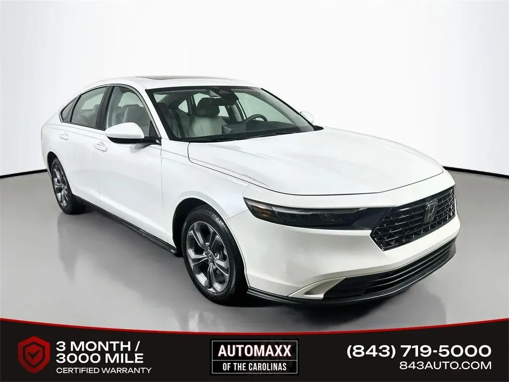 White 2024 Honda Accord EX for sale in Summerville, SC
