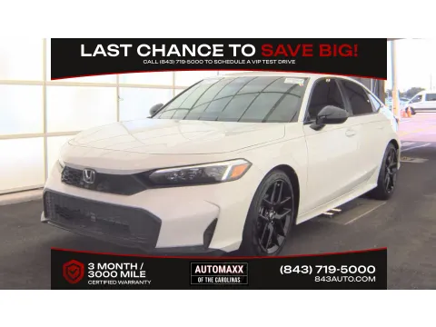 White 2025 Honda Civic Sport for sale in Summerville, SC