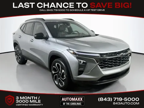 Gray 2025 Chevrolet Trax 2RS for sale in Summerville, SC