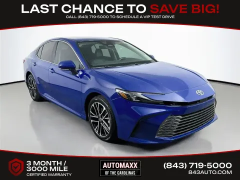 Blue 2025 Toyota Camry XLE for sale in Summerville, SC