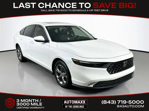 White 2024 Honda Accord EX for sale in Summerville, SC