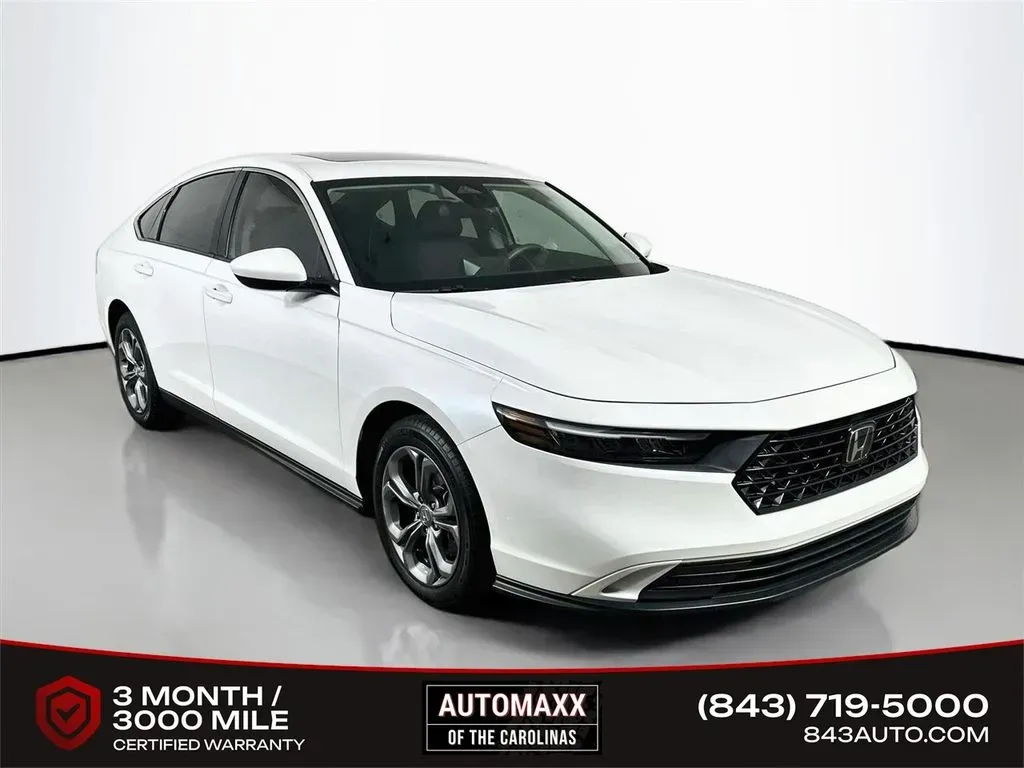 White 2024 Honda Accord EX for sale in Summerville, SC