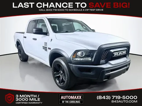 White 2021 Ram 1500 Classic Warlock for sale in Summerville, SC
