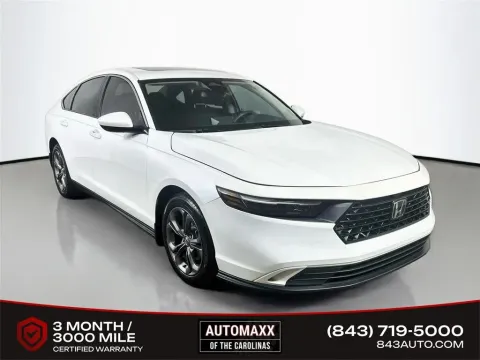 White 2023 Honda Accord EX for sale in Summerville, SC