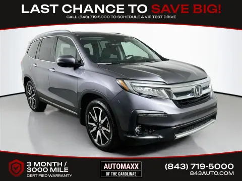 Gray 2019 Honda Pilot Elite for sale in Summerville, SC