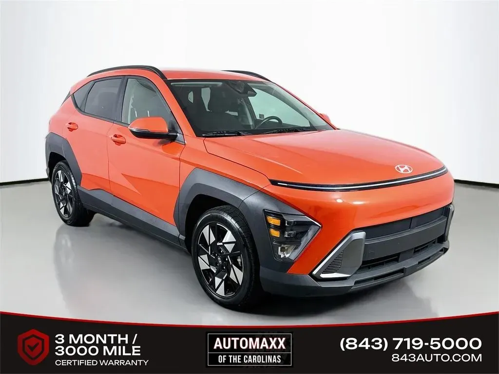 Orange 2024 Hyundai Kona SEL for sale in Summerville, SC