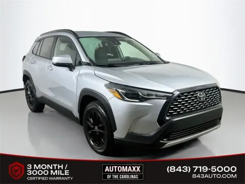 Silver 2022 Toyota Corolla Cross LE for sale in Summerville, SC