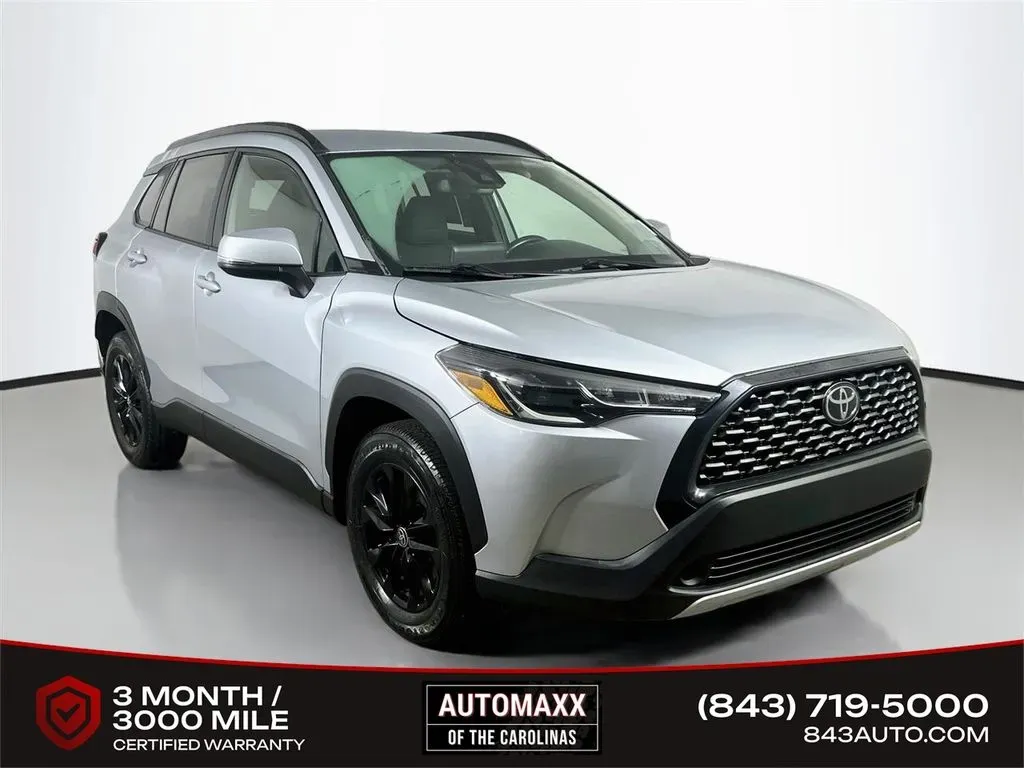 Silver 2022 Toyota Corolla Cross LE for sale in Summerville, SC