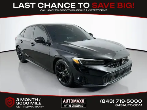 Black 2025 Honda Civic Sport for sale in Summerville, SC