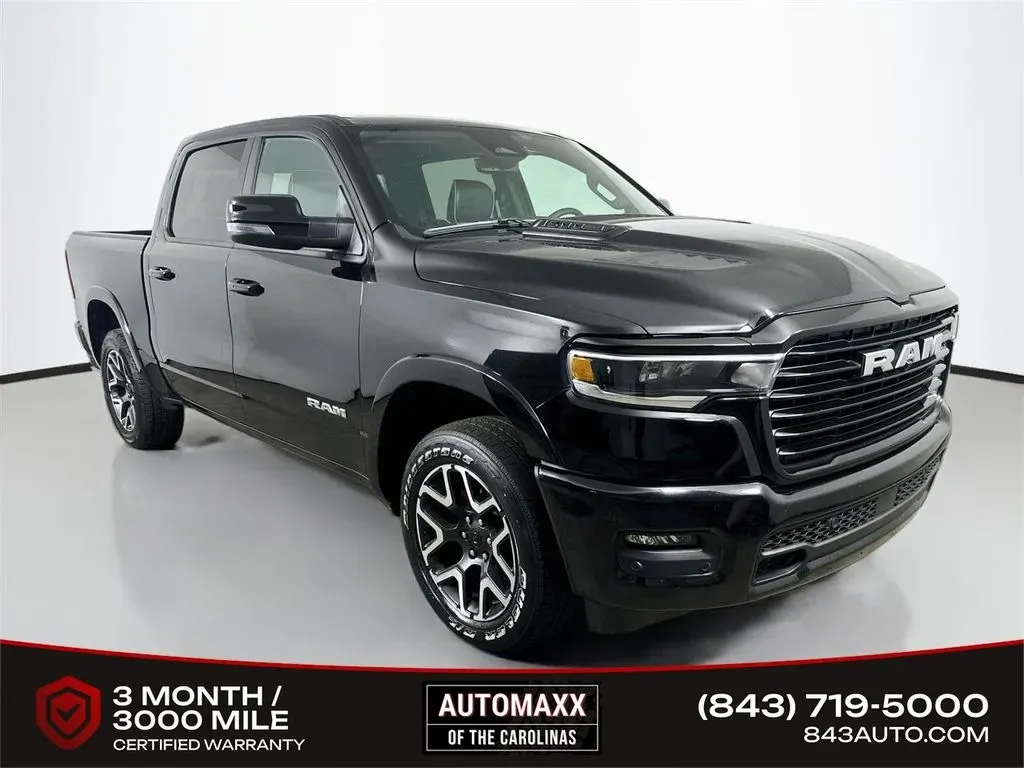 Black 2025 Ram 1500 Laramie for sale in Summerville, SC