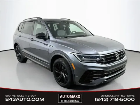Gray 2023 Volkswagen Tiguan 2.0T SE R-Line Black for sale in Summerville, SC