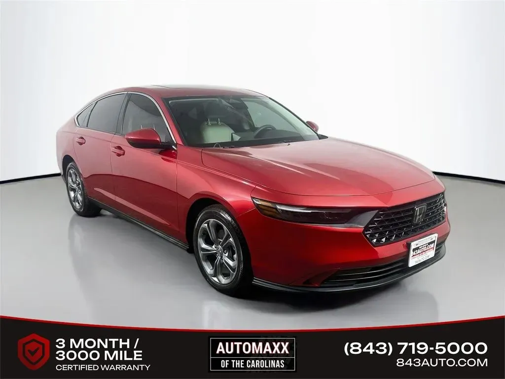 Red 2024 Honda Accord EX for sale in Summerville, SC