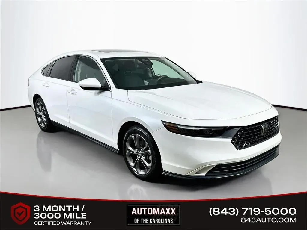 White 2024 Honda Accord EX for sale in Summerville, SC