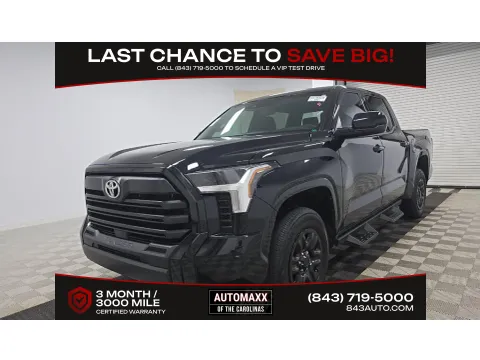 Black 2025 Toyota Tundra SR for sale in Summerville, SC