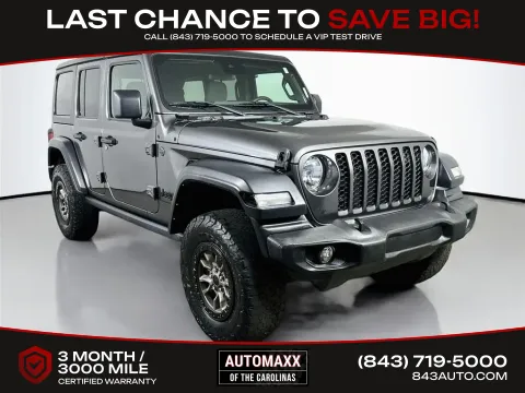 Unknown 2024 Jeep Wrangler Sport S for sale in Summerville, SC