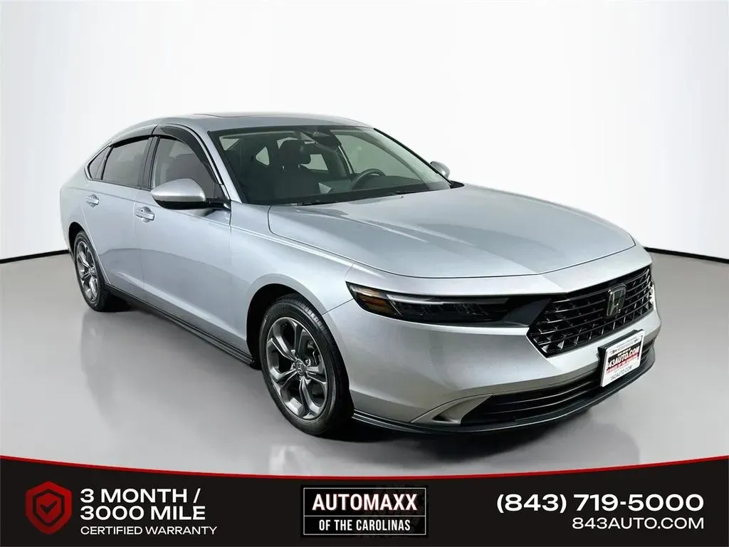 Silver 2024 Honda Accord EX for sale in Summerville, SC