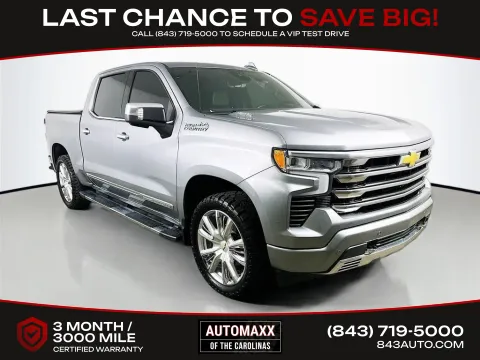 Gray 2023 Chevrolet Silverado 1500 High Country for sale in Summerville, SC