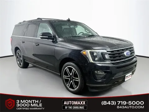 Black 2020 Ford Expedition Max Limited for sale in Summerville, SC