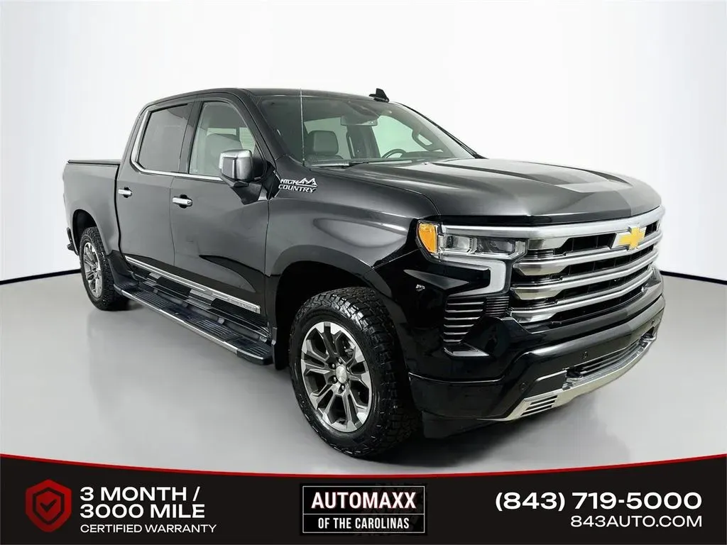 Black 2024 Chevrolet Silverado 1500 High Country for sale in Summerville, SC