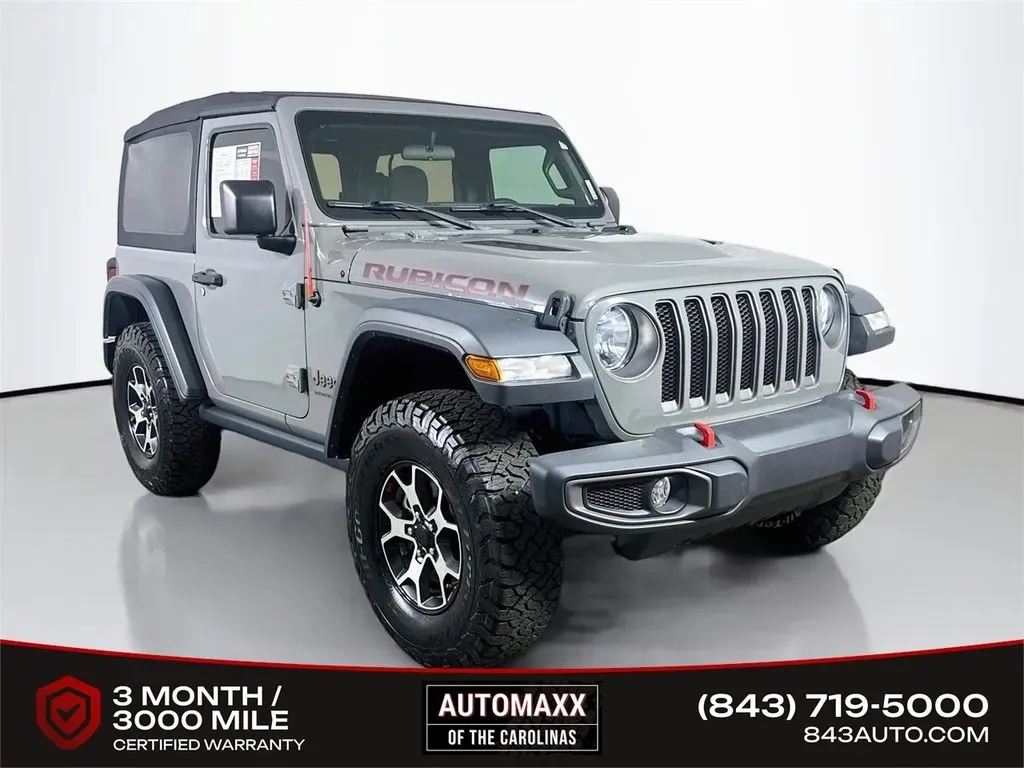 Gray 2021 Jeep Wrangler Rubicon for sale in Summerville, SC