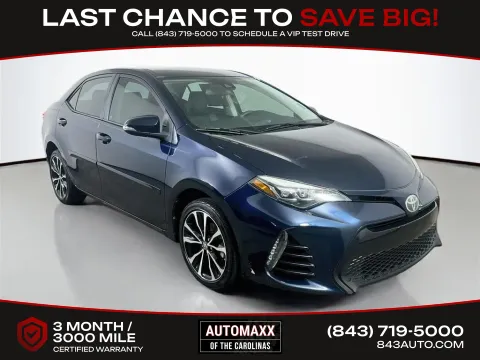 Unknown 2017 Toyota Corolla SE for sale in Summerville, SC