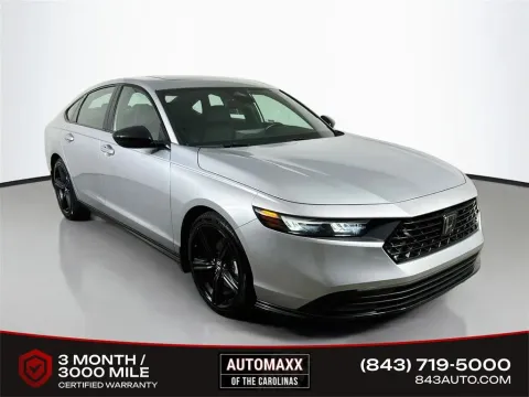 Silver 2024 Honda Accord Hybrid Sport-L for sale in Summerville, SC