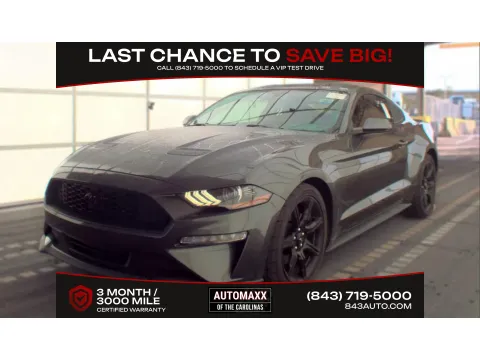 Gray 2019 Ford Mustang EcoBoost for sale in Summerville, SC