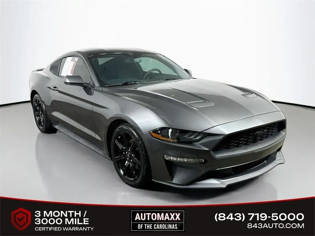 Gray 2019 Ford Mustang EcoBoost for sale in Summerville, SC