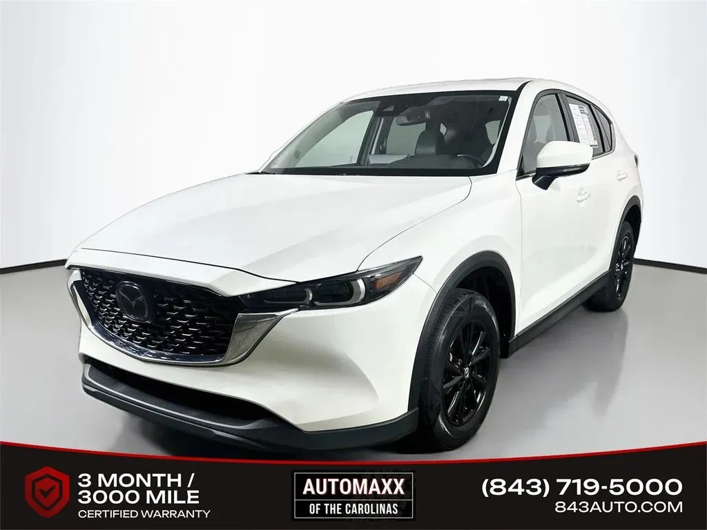 White 2022 Mazda CX-5 2.5 S Premium Package for sale in Summerville, SC