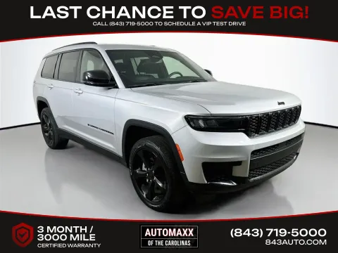 Silver 2024 Jeep Grand Cherokee L Altitude for sale in Summerville, SC