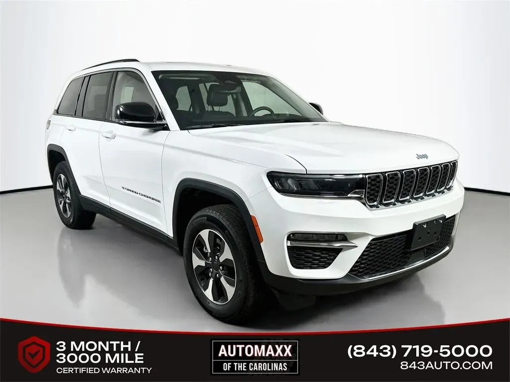 White 2023 Jeep Grand Cherokee 4xe for sale in Summerville, SC