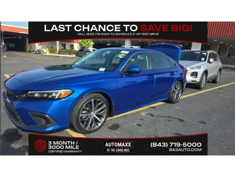 Blue 2023 Honda Civic Touring for sale in Summerville, SC