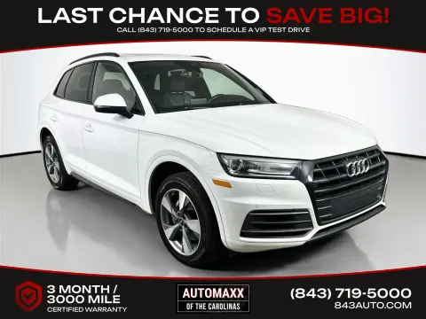 White 2020 Audi Q5 Premium for sale in Summerville, SC