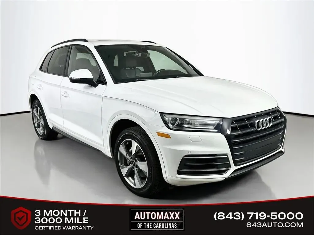 White 2020 Audi Q5 Premium for sale in Summerville, SC