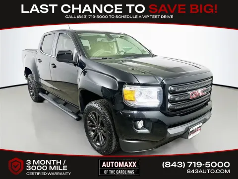 Black 2019 GMC Canyon SLE1 for sale in Summerville, SC