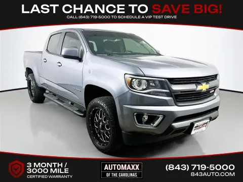 Gray 2018 Chevrolet Colorado Z71 for sale in Summerville, SC