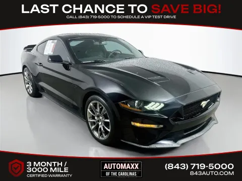 Black 2019 Ford Mustang GT Premium for sale in Summerville, SC