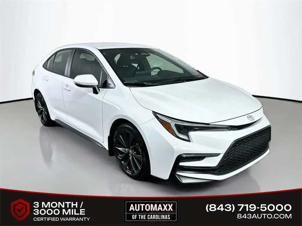White 2024 Toyota Corolla SE for sale in Summerville, SC